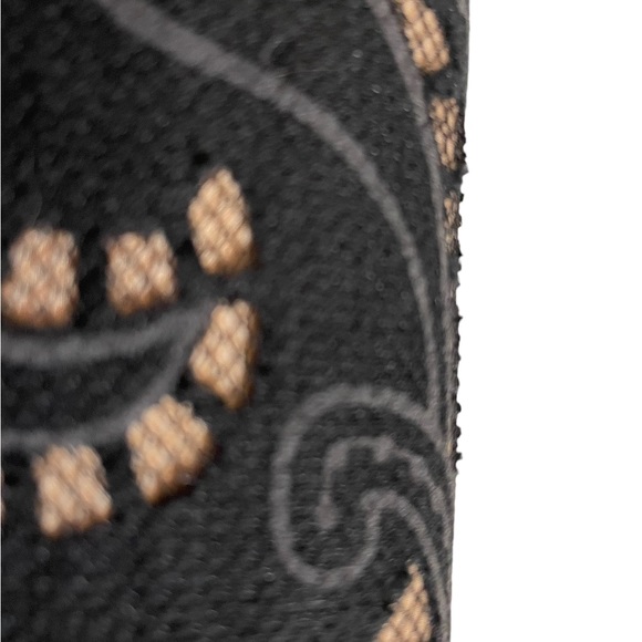 BCBG MAXAZRIA  Chrystal women’s black & beige lazer cut sleeveless dress size 12 - Picture 14 of 15